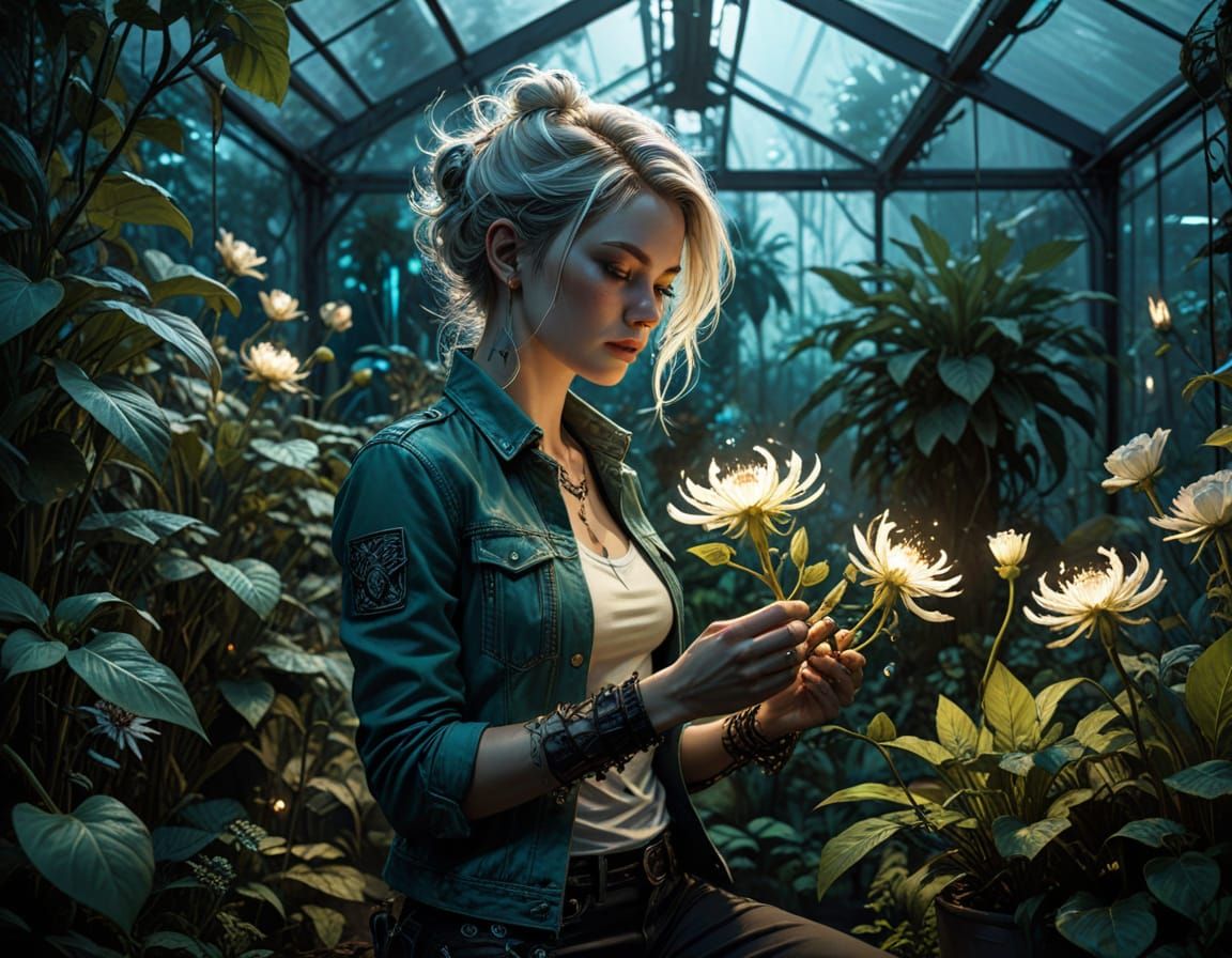 Punk Rock Botanist Cultivating Bizarre Flora