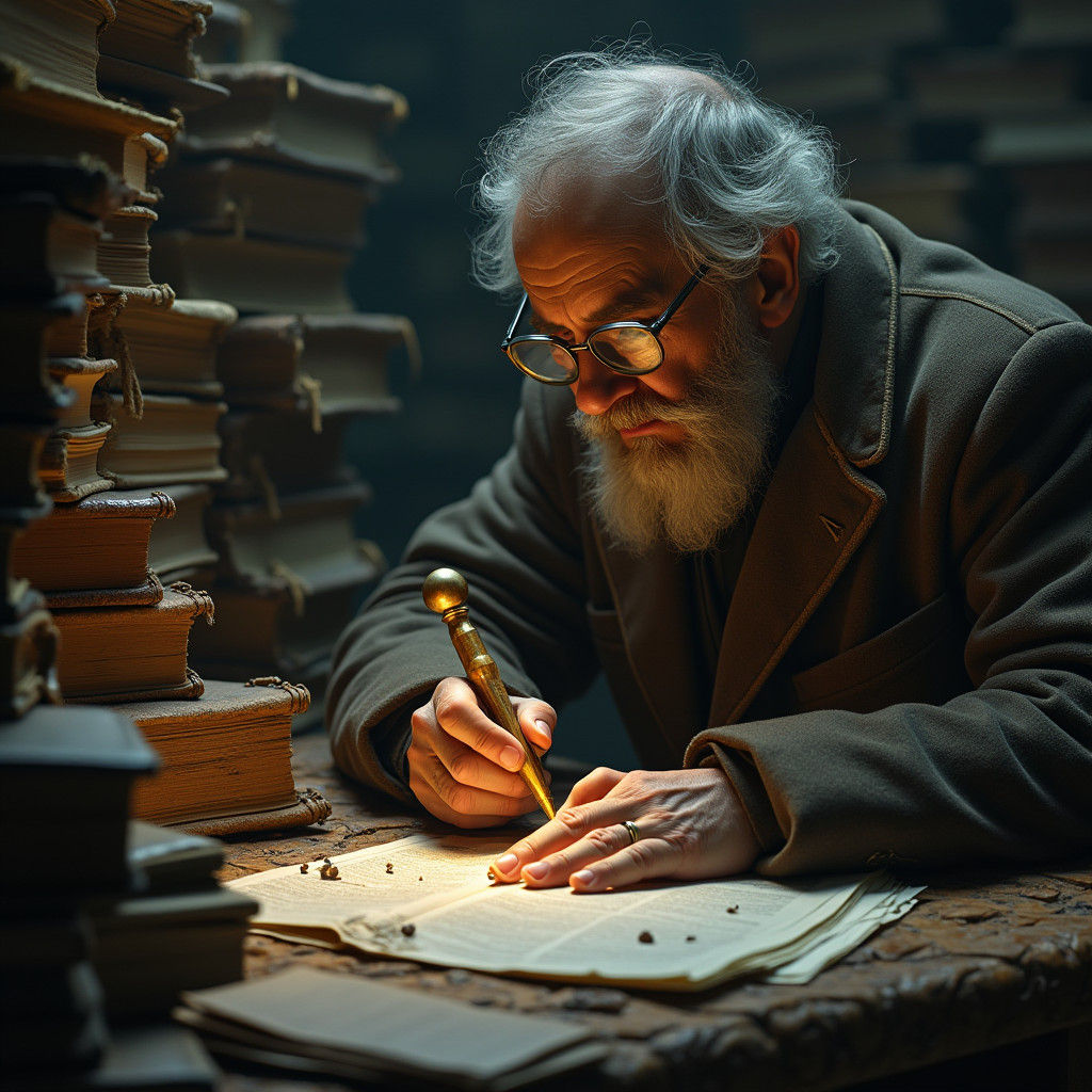 Scholar Examines Artifact as Digital Matte Painting