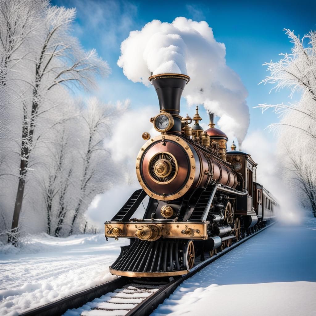 Frozen Steampunk World: A Winter's Tale