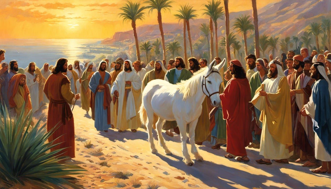 Jesus' Triumphal Entry into Jerusalem: Palm Sunday