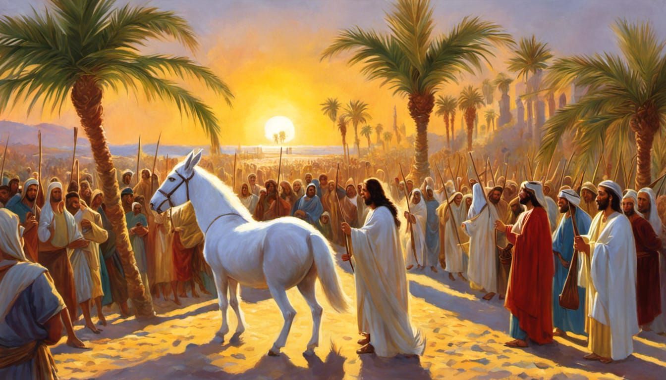 Jesus' Triumphal Entry into Jerusalem: Palm Sunday