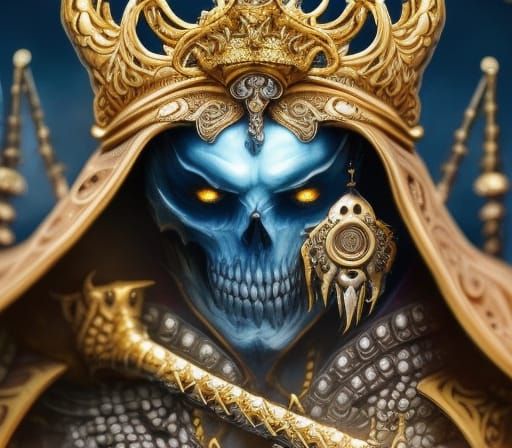 Golden Dragon King in Apocalyptic Firestorm