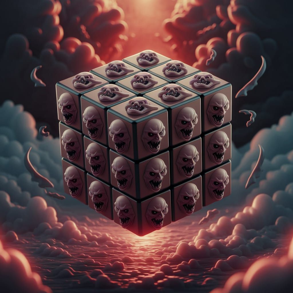 Demon Rubik's Cube