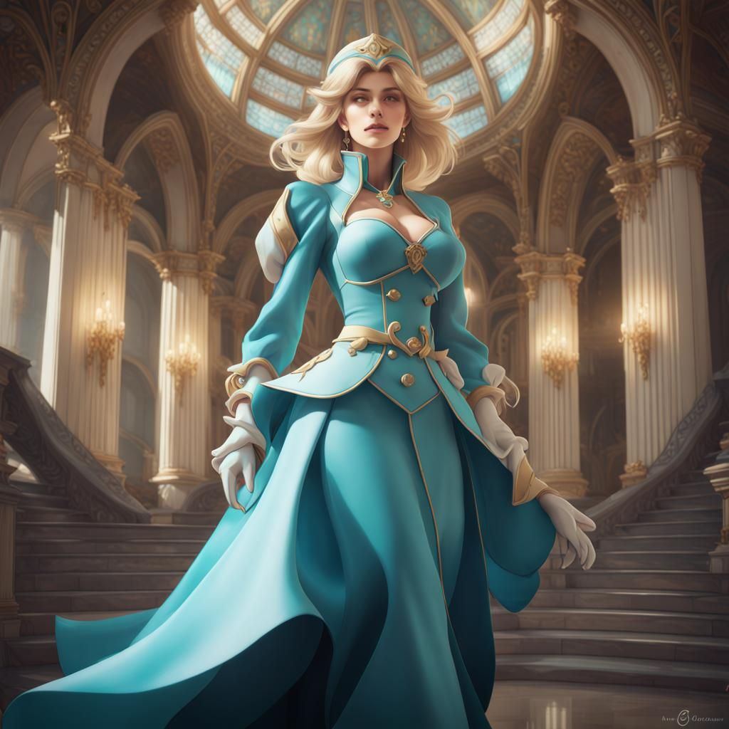Rosalina Fashion Model Portrait in Unreal Engine 5