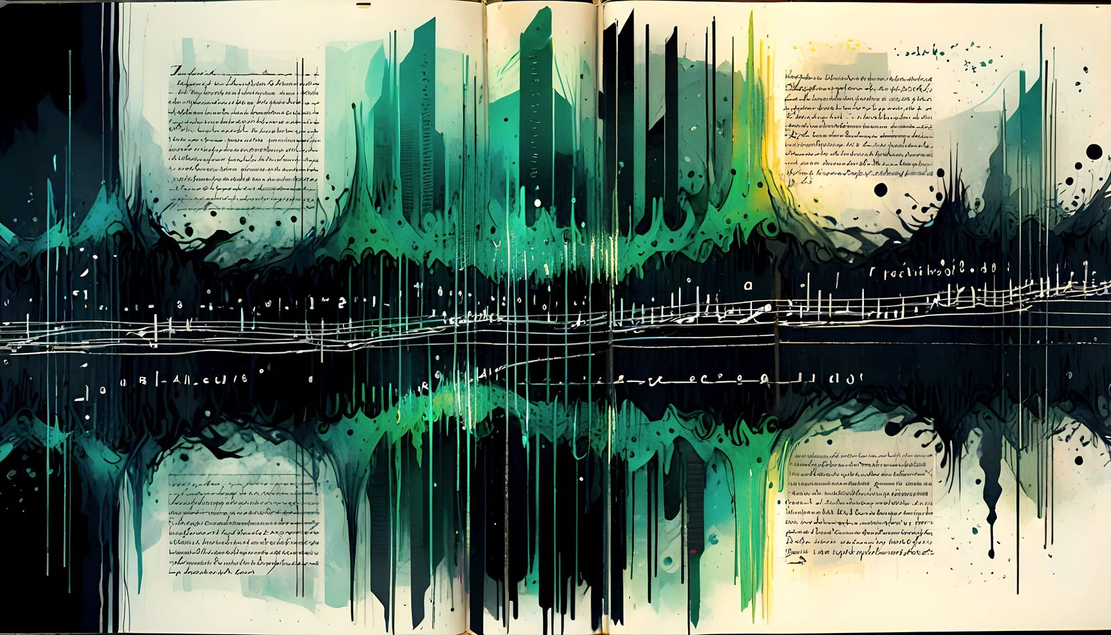 Emotional Metamorphosis: Journal Pages to Digital Code