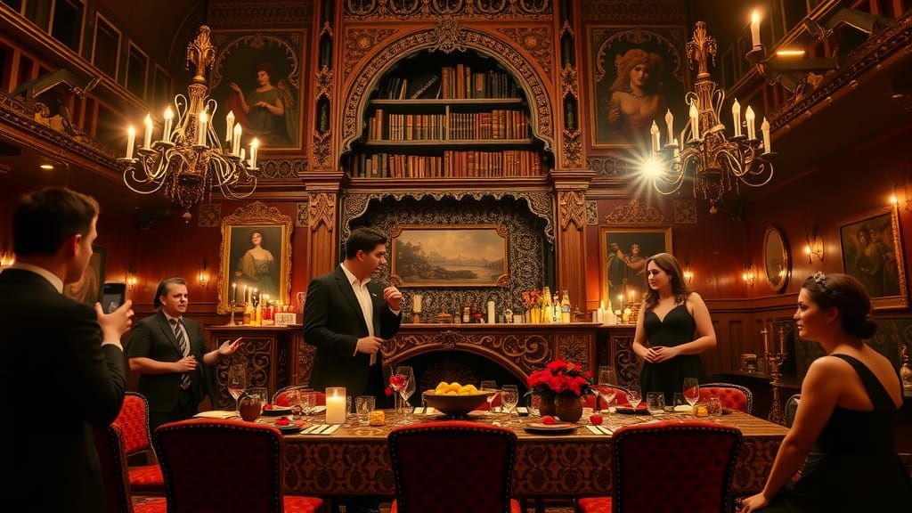 Baroque Gothic Gypsy Celebration Image