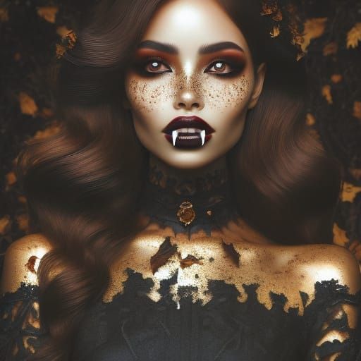Fall Vampire-Fairy Hybrid ---> Dark Version