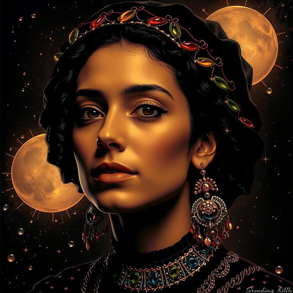 Hyperrealistic Biology and Cosmic Geology Masterpiece