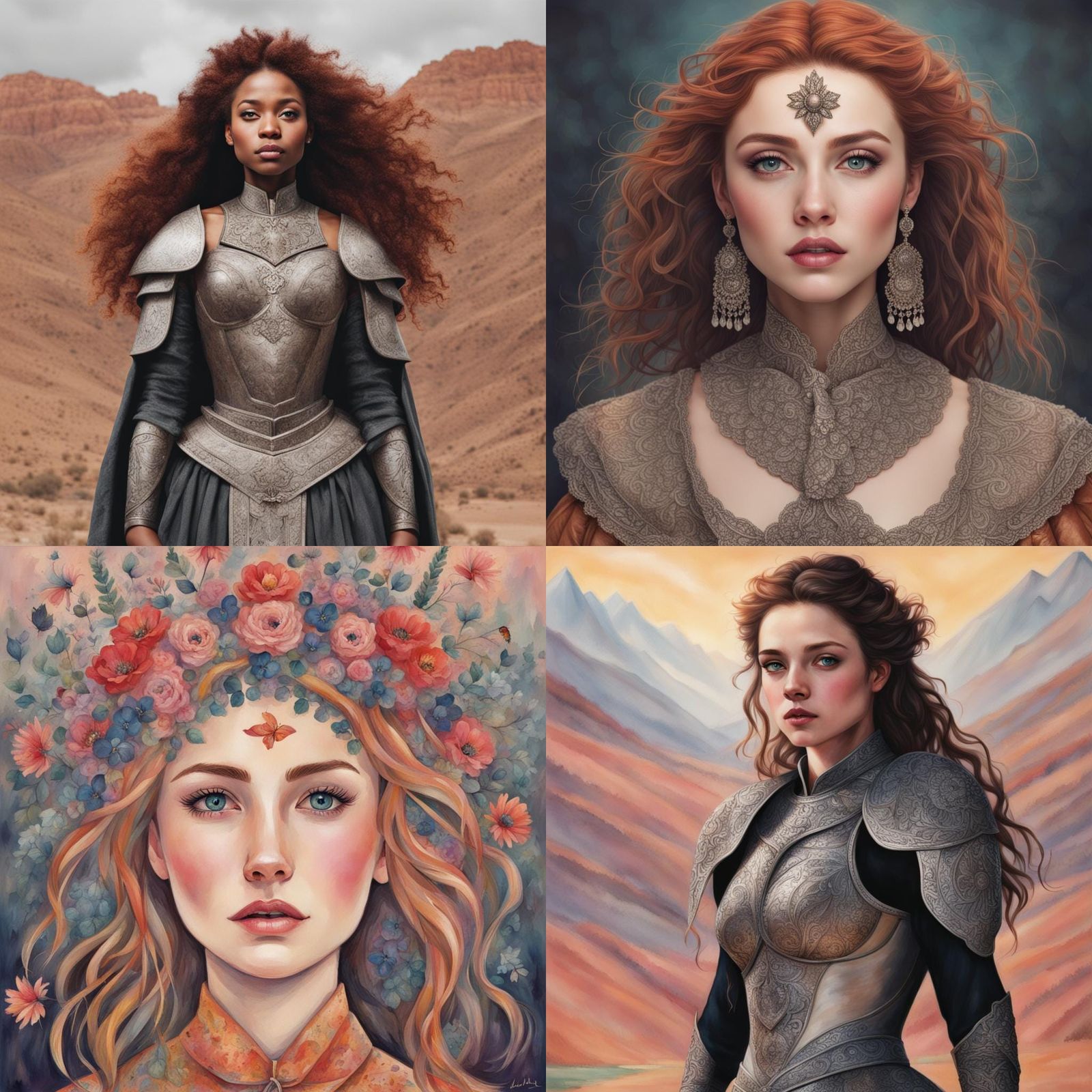 AI Interpretation of 'Brave and Beautiful'