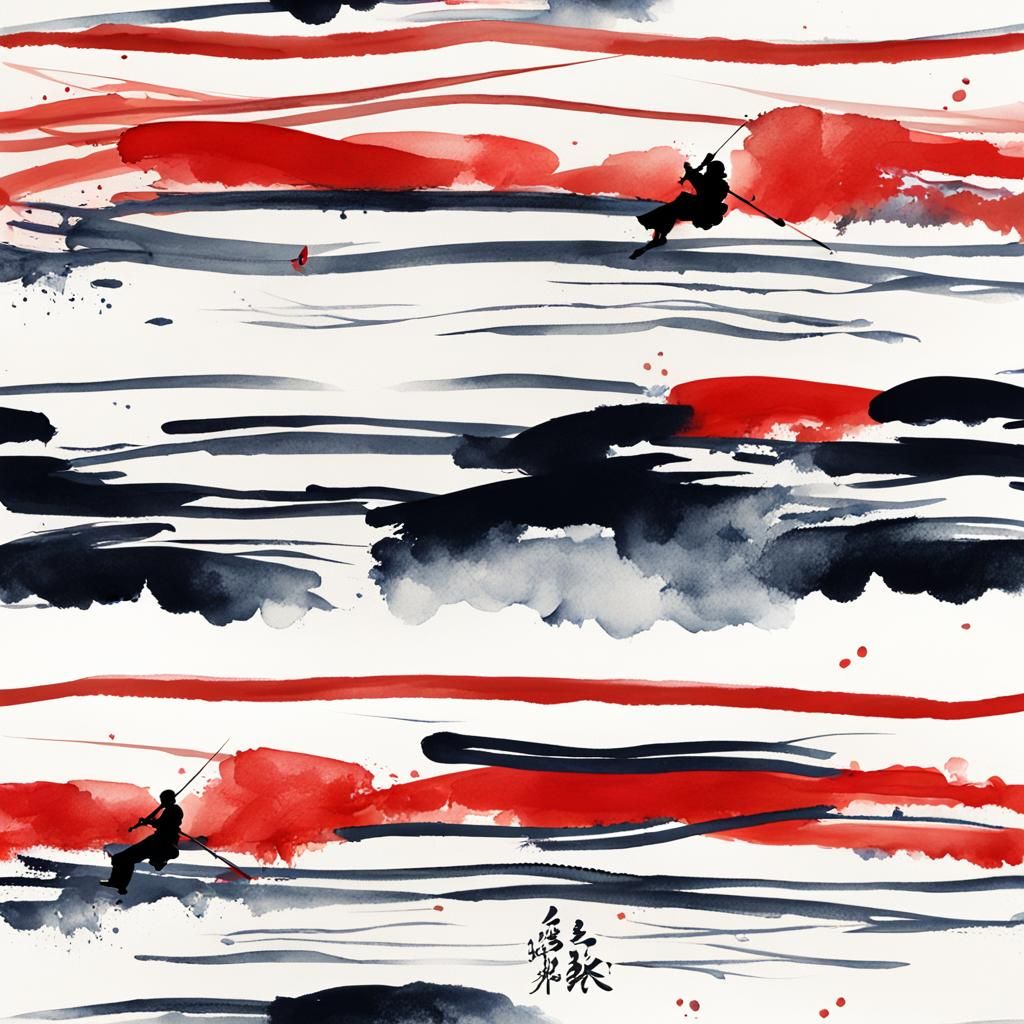 Elegant Digital Art in Minimalist Aesthetic