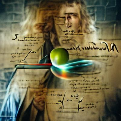 Sir Isaac Newton in Quantum Reality