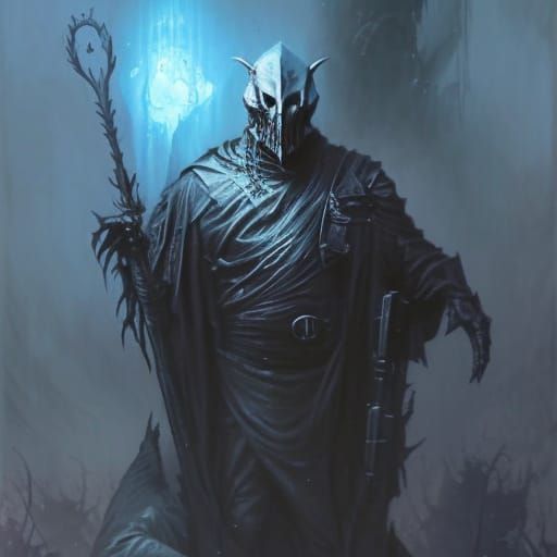 High Gothic Death Knight in Demonic Armor