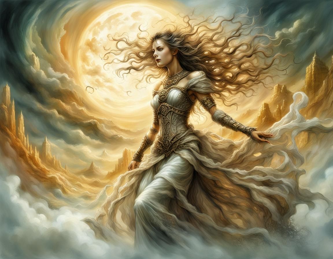 Dreamscape Float: Fantasy Art in Royo Style