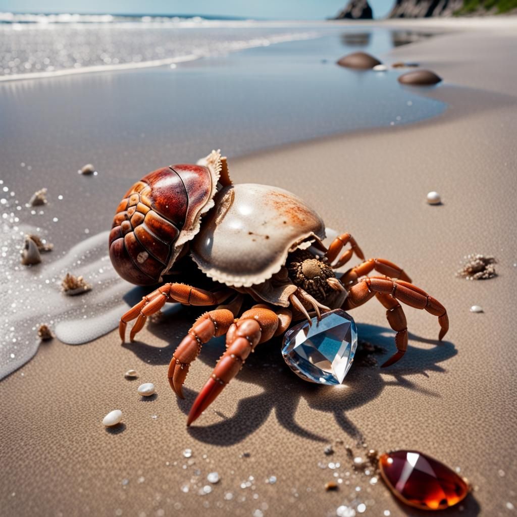 Treasure Chest Washed Up on Shore