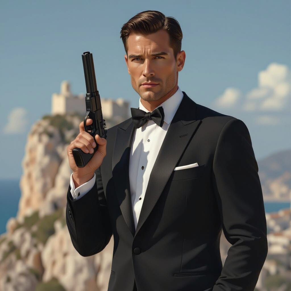 James Bond on the Rock: A Cinematic Portrait