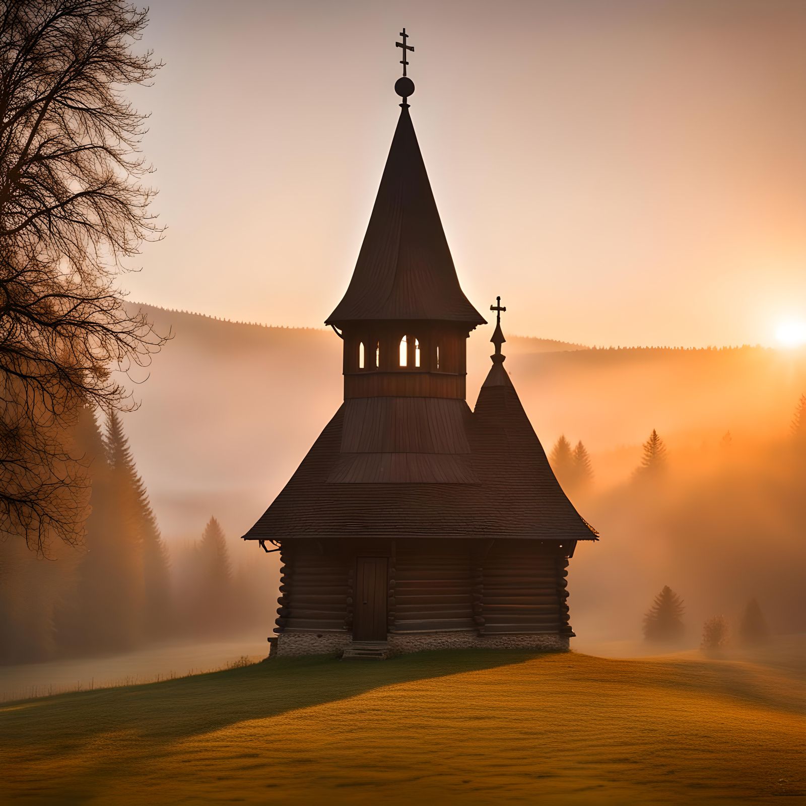 Maramures Church at Sunset: Professional Photography