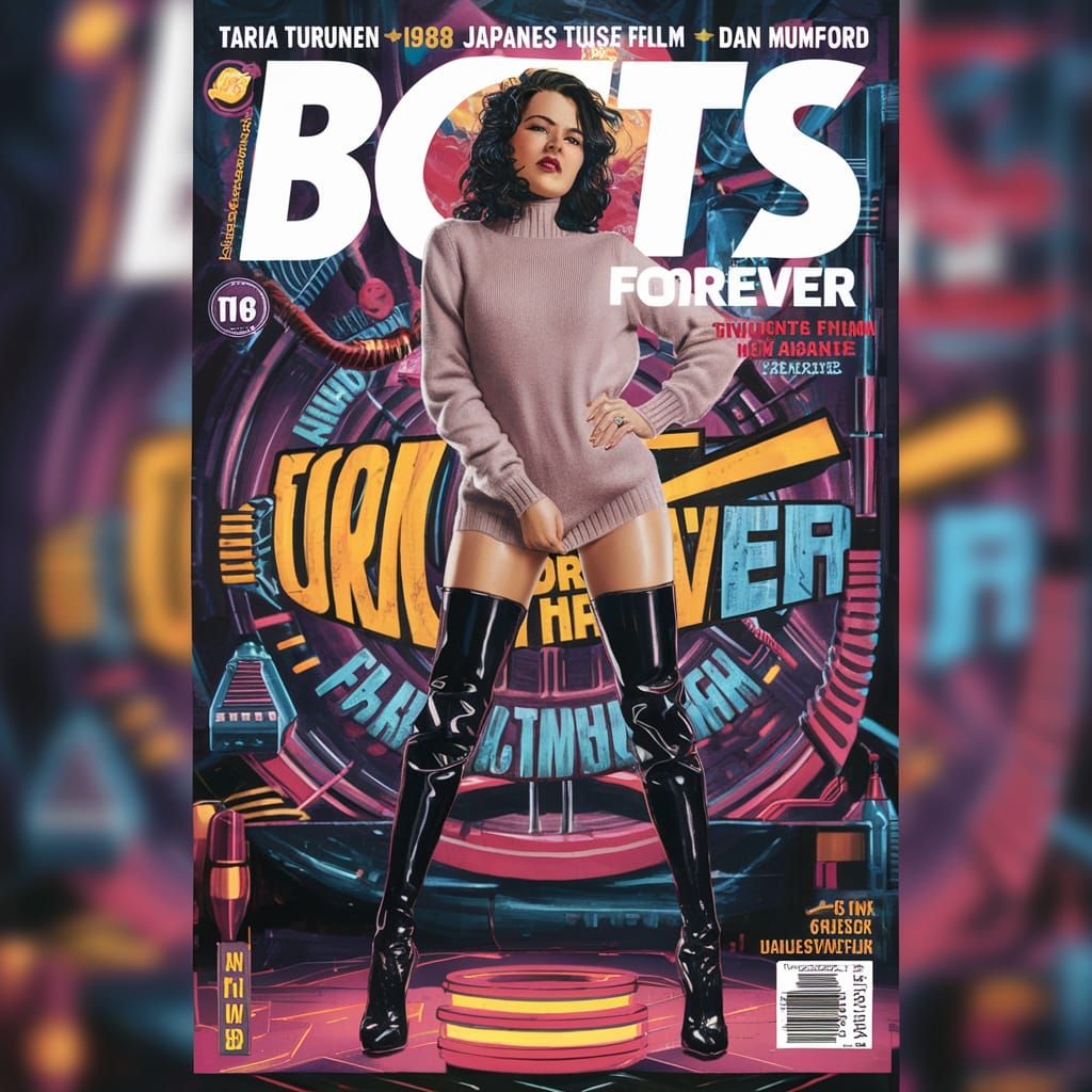 Cybernetic Tarja Turunen Wows on the Cover of Boots Forever...