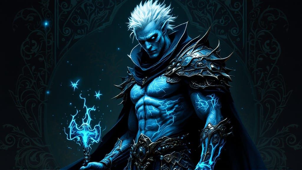 Majestic DragonKin in Futuristic Plate Armor