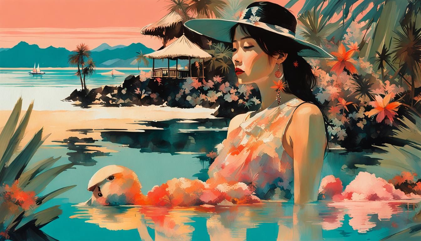 tranquil landscapes..  dreamy settings..