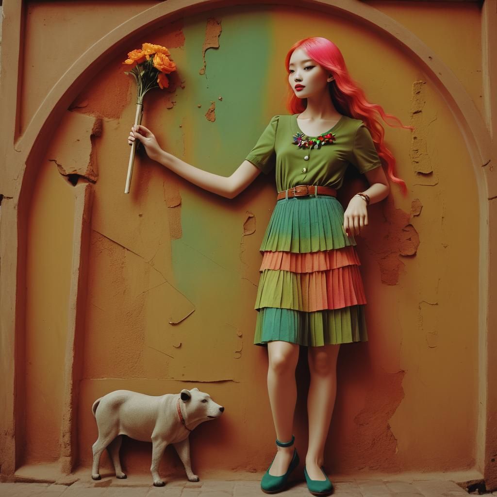 Abstract Beauty Color AI Art