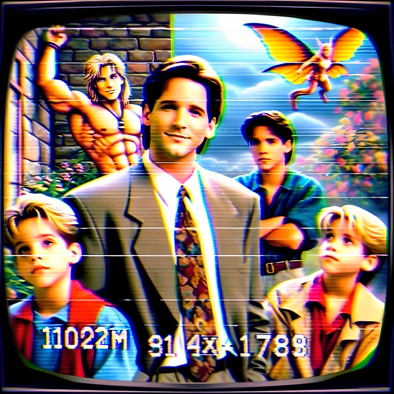 90s Fantasy Film Scene of Jason Edward