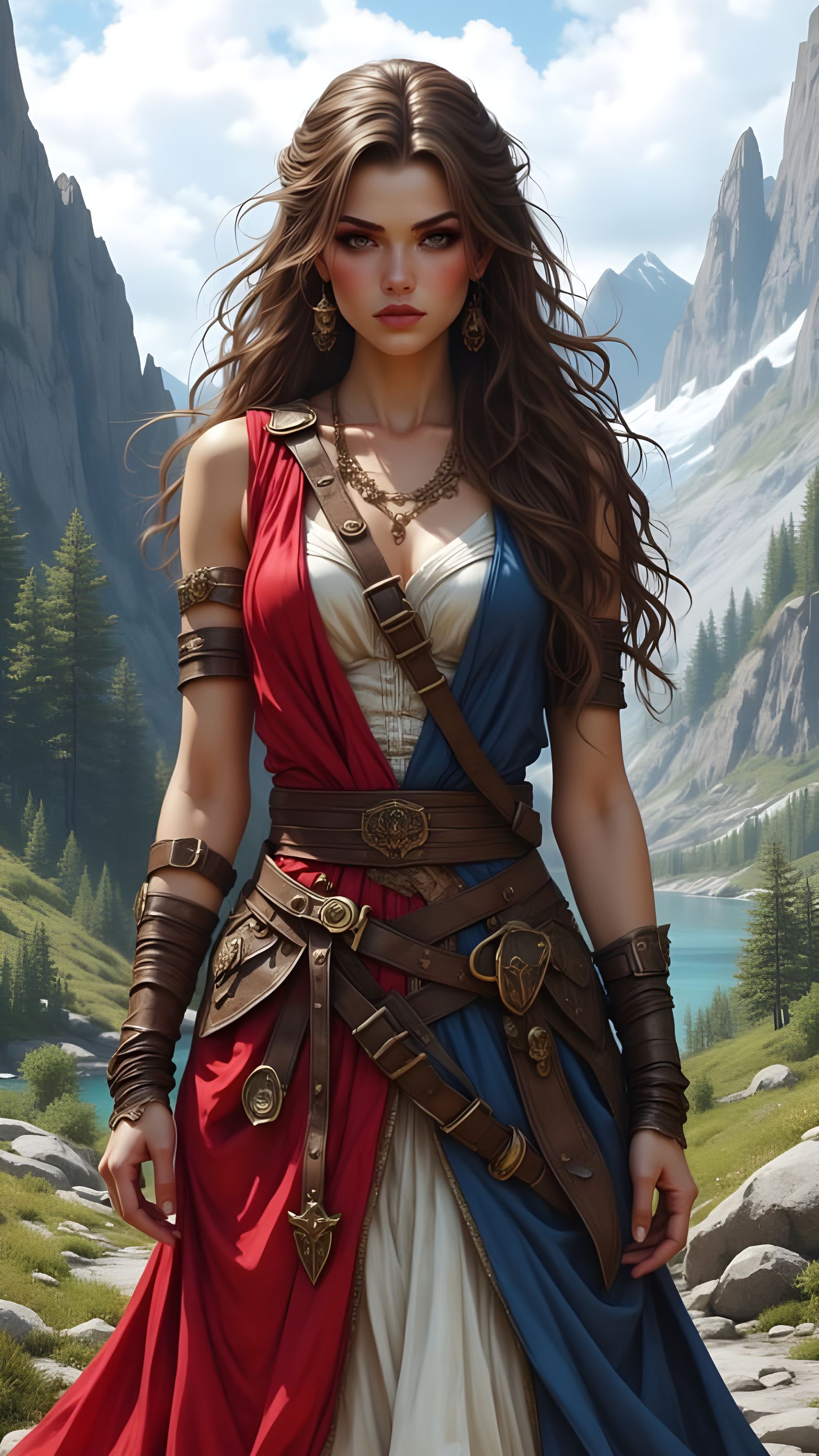 Sage Freedom: A Final Fantasy Digital Art Woman