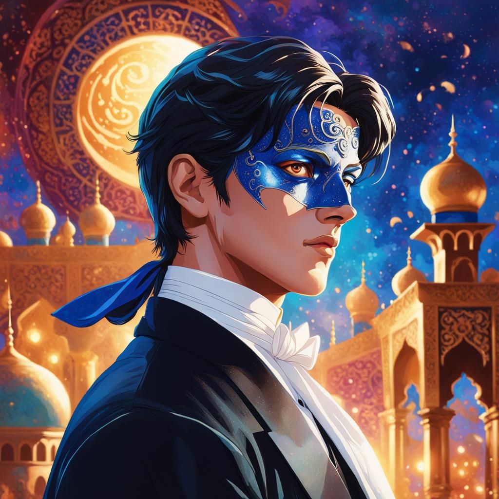 Tuxedo Mask in Arabian Nights