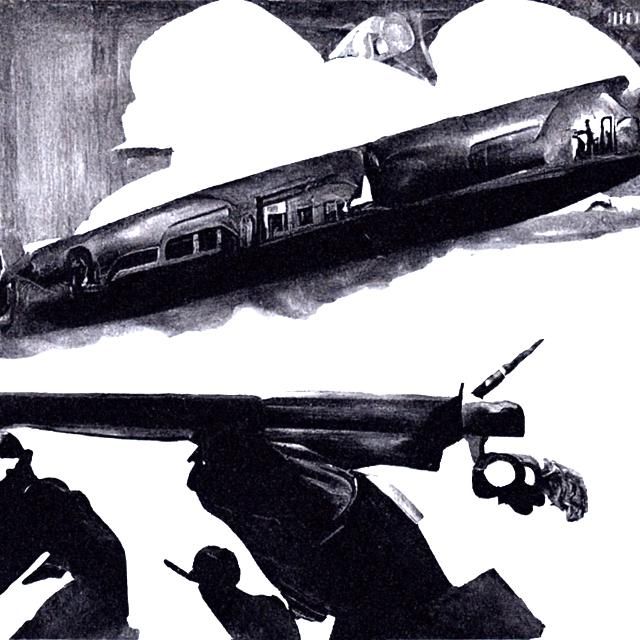 Marx Brothers vs. Three Stooges in Dieselpunk Style