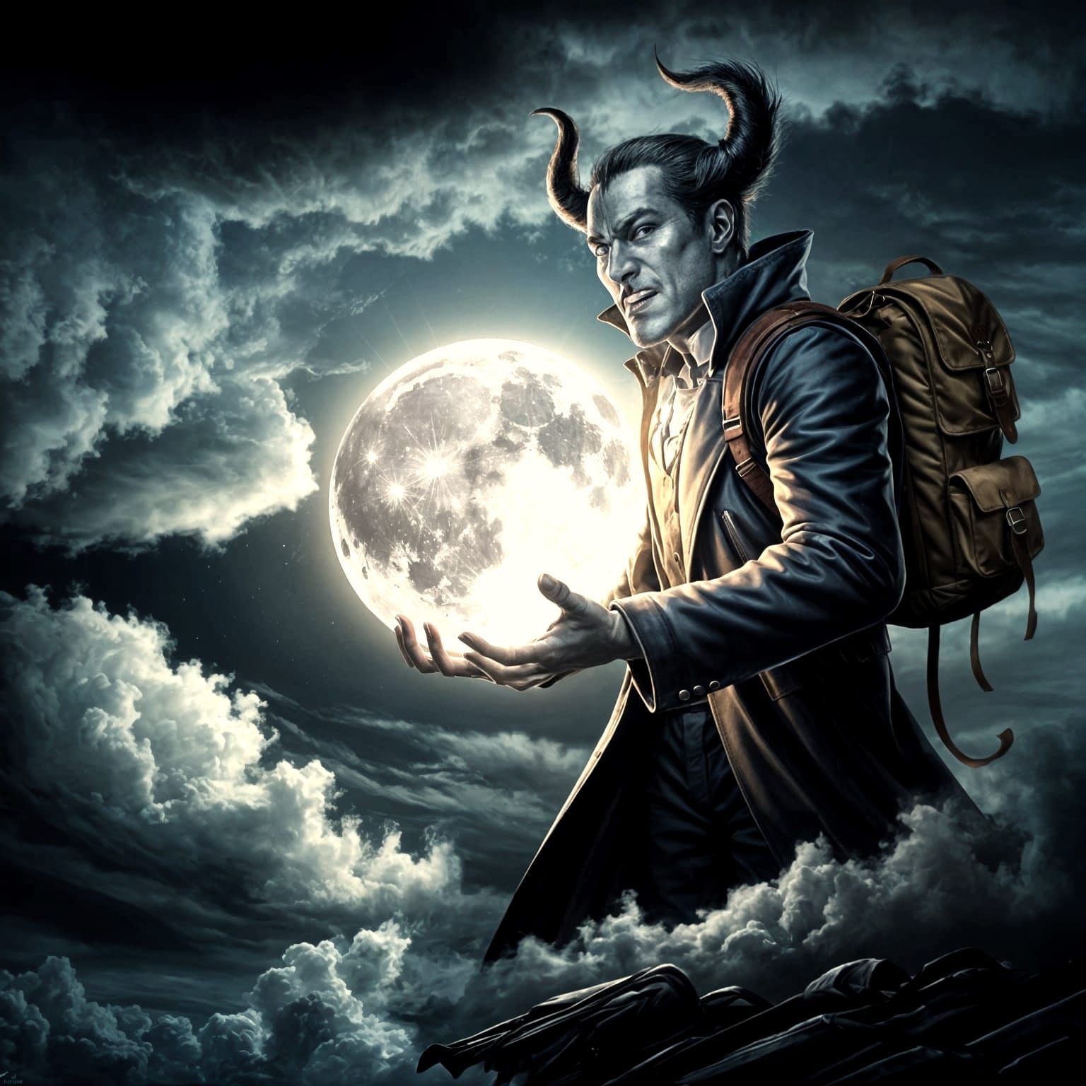 The villain stole the moon