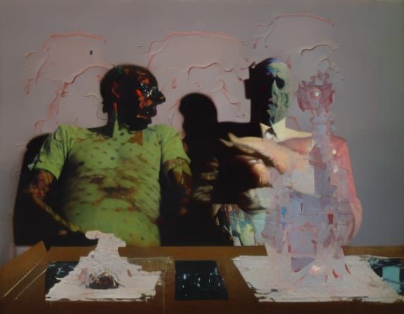 Psychic Vampires in Pop Art Style