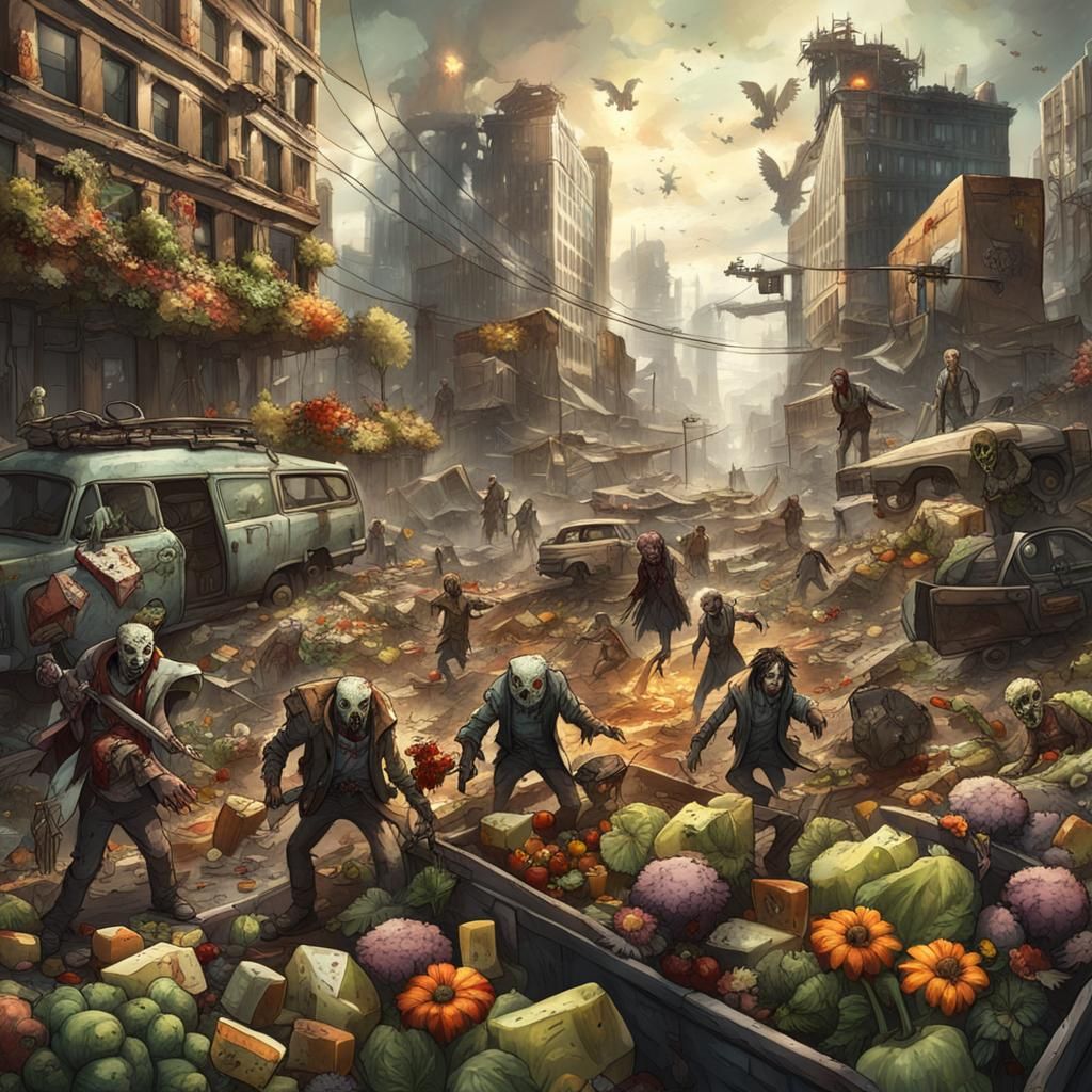 Post-Apocalyptic Zombie Cheese Craze
