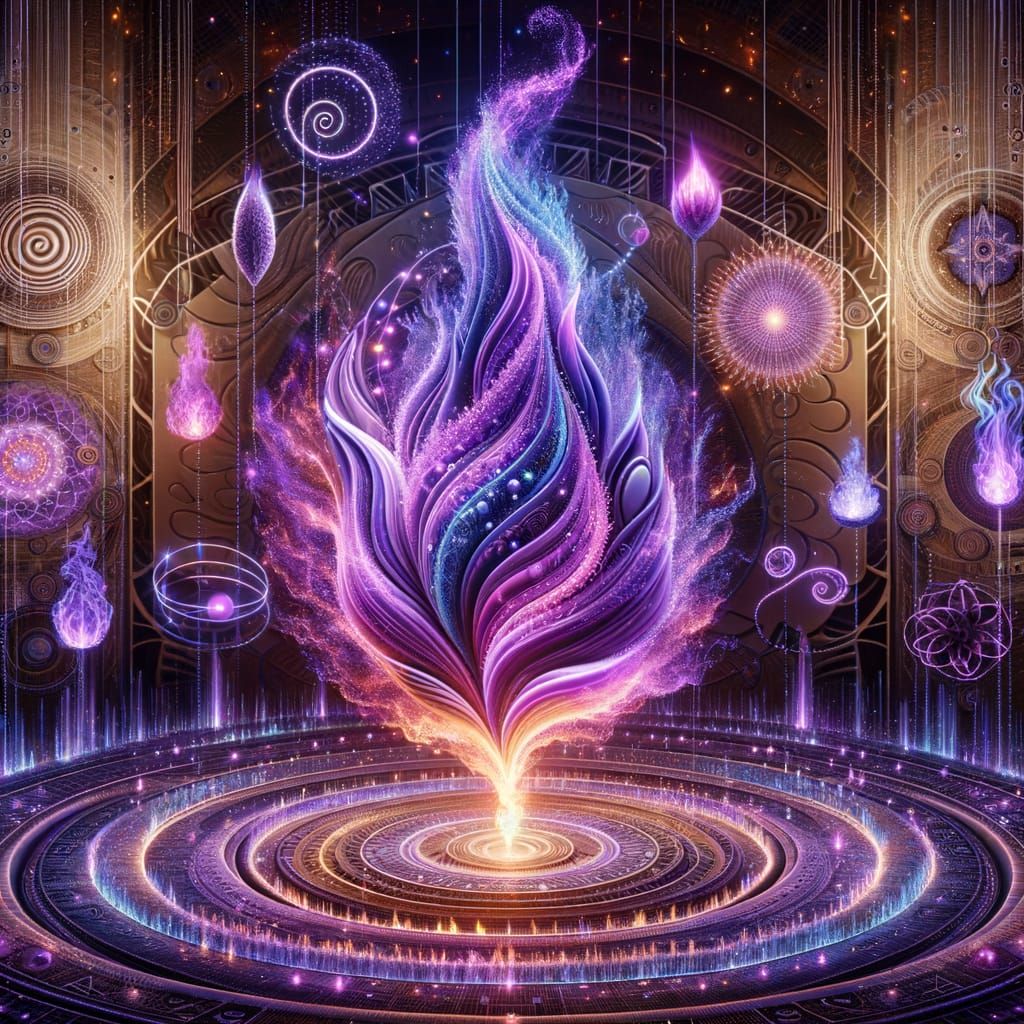 Sacred Flame of Healing Energy