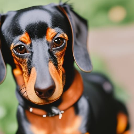 Dachshund Delight: A Cheese Feast in Sharp Focus