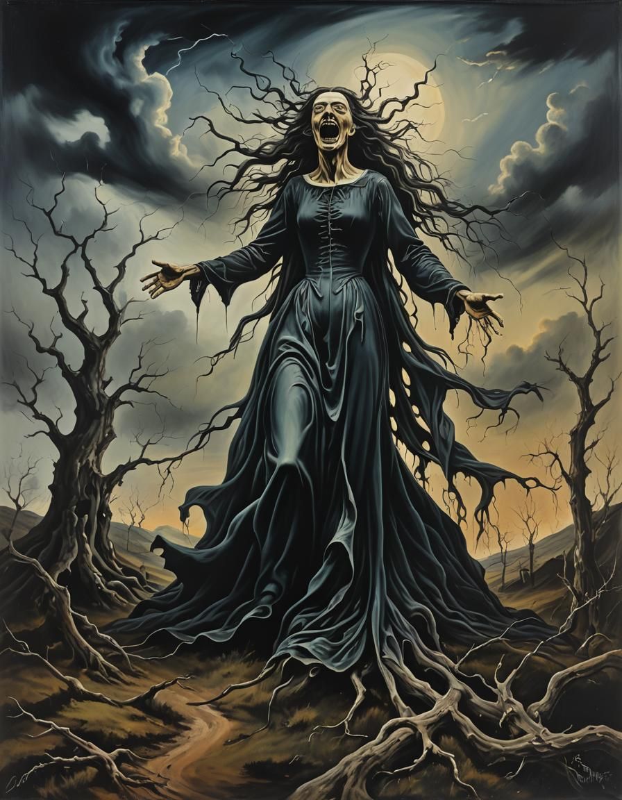 Surreal Banshee Screams in Irish Countryside Horror