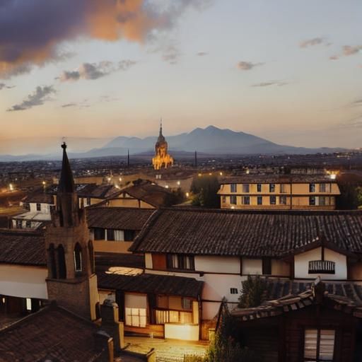 Colorful Maximalist 3D Render in Cinematic Style