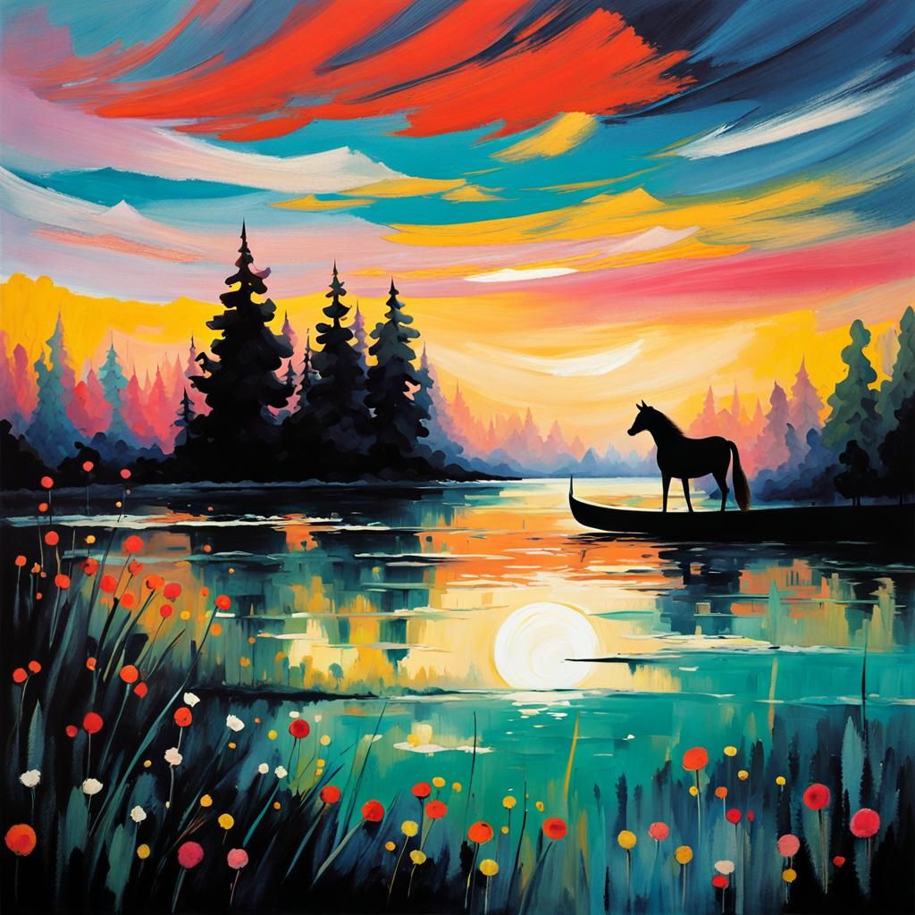 Sibling Adventure: A Lyrical Impressionistic Journey