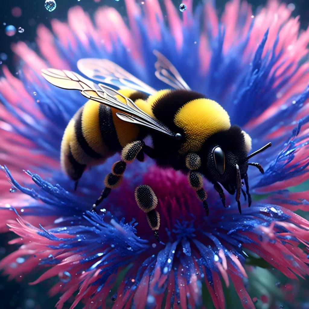 The magical moment of pollination 3 ๐
