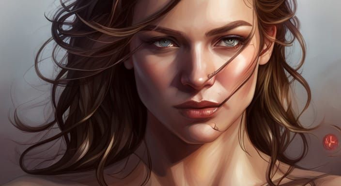 Stunningly Beautiful Woman: Photorealistic 8k Portrait