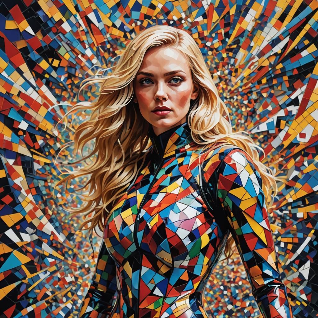 Mosaic Lady