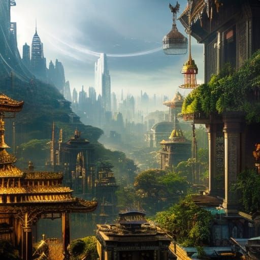 Subterranean City below Thibet