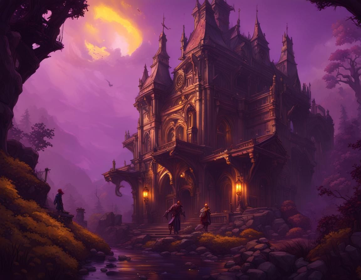 Dark Fantasy Concept Art in 8K Resolution