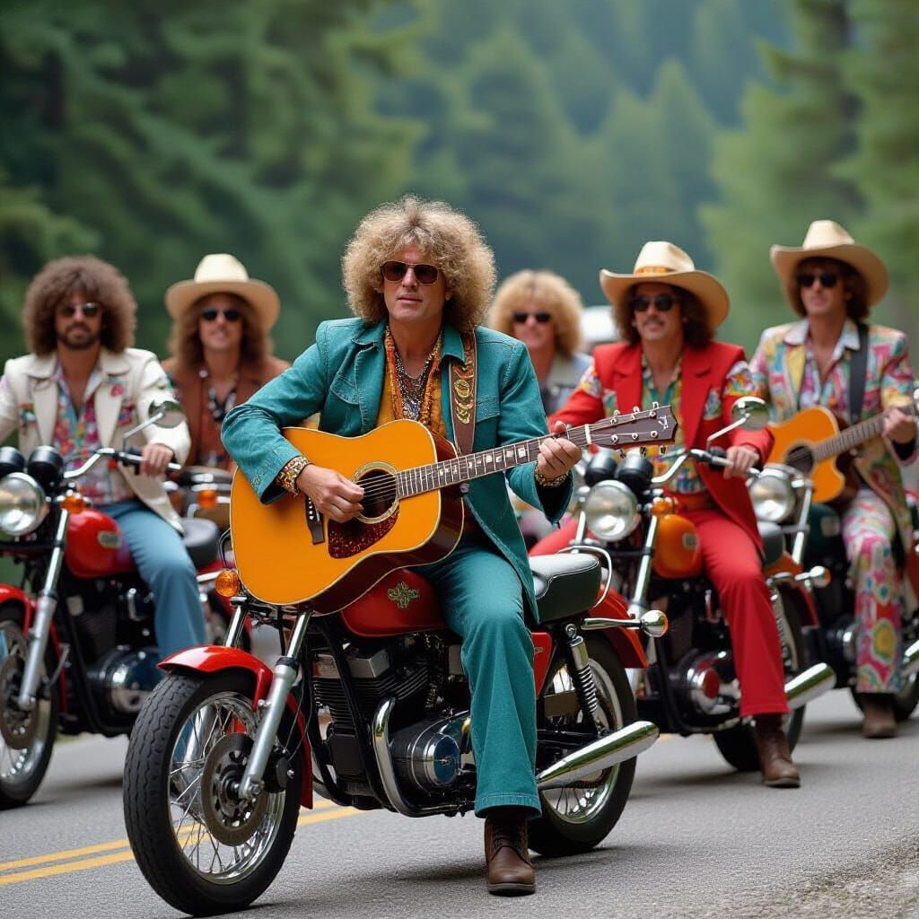 Arlo Guthrie's Psychedelic Pickle Motorcycle Ballad