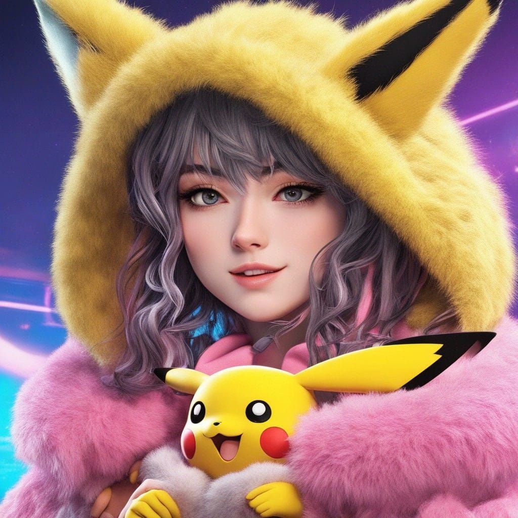 An AI Generated Image of a Pika