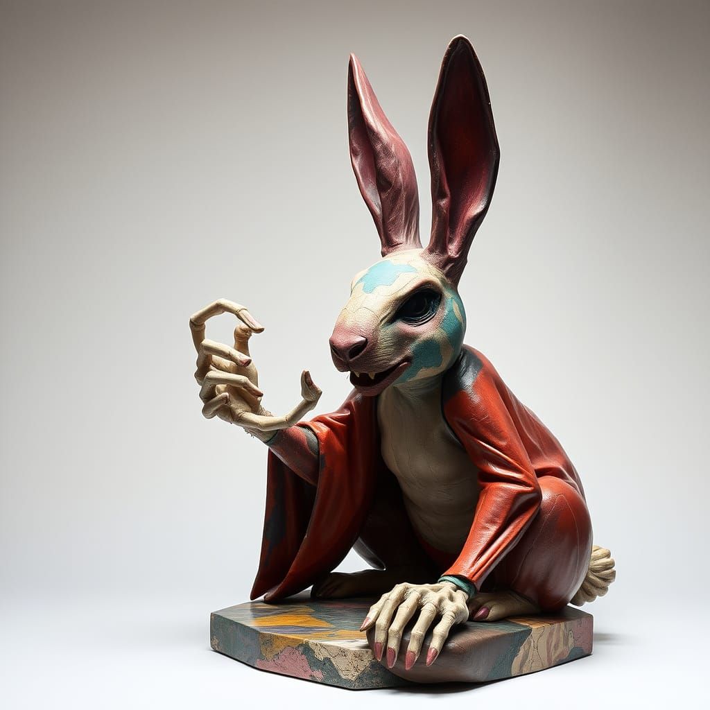Surreal Vampire Absence Transforms into Chilling Rabbit Mena...