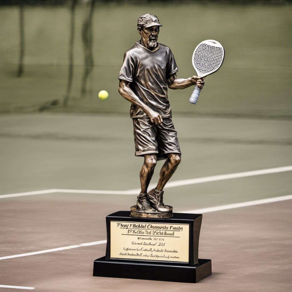 Pickleball Champion's Trophy: A Symbol of Victory