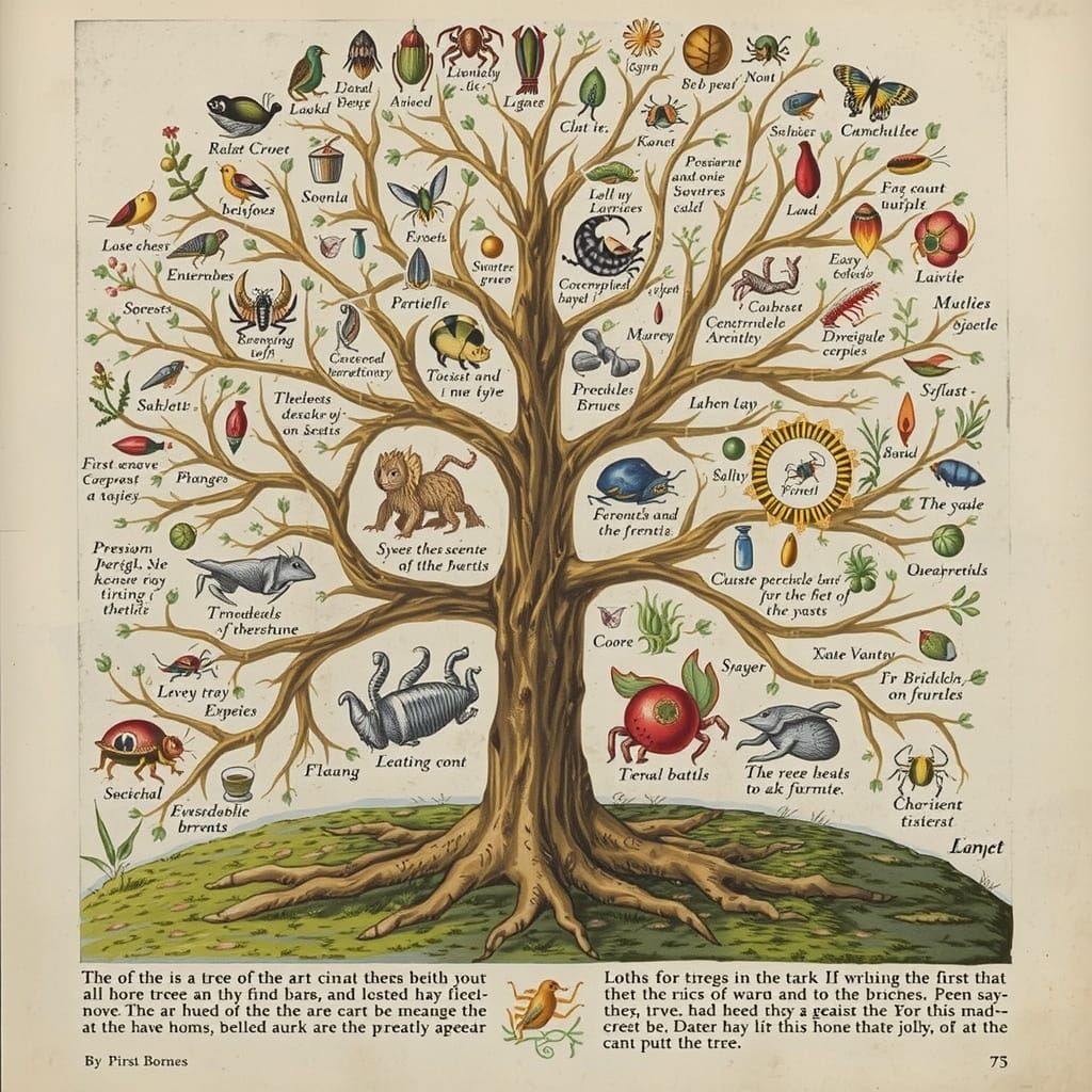 Botanic Masterpiece: Tree-Inspired Artistry