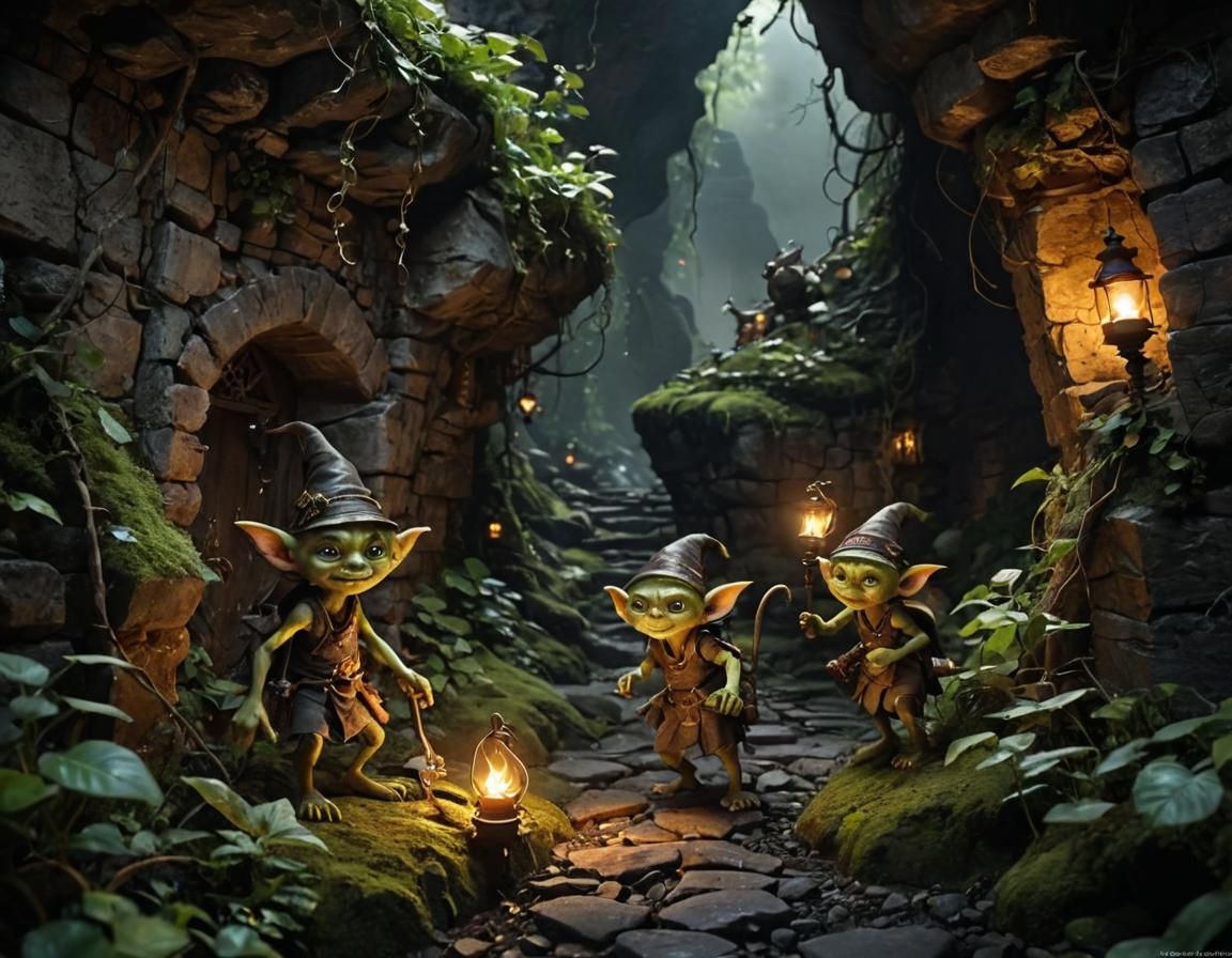 Grotesque Goblins in Subterranean Homes