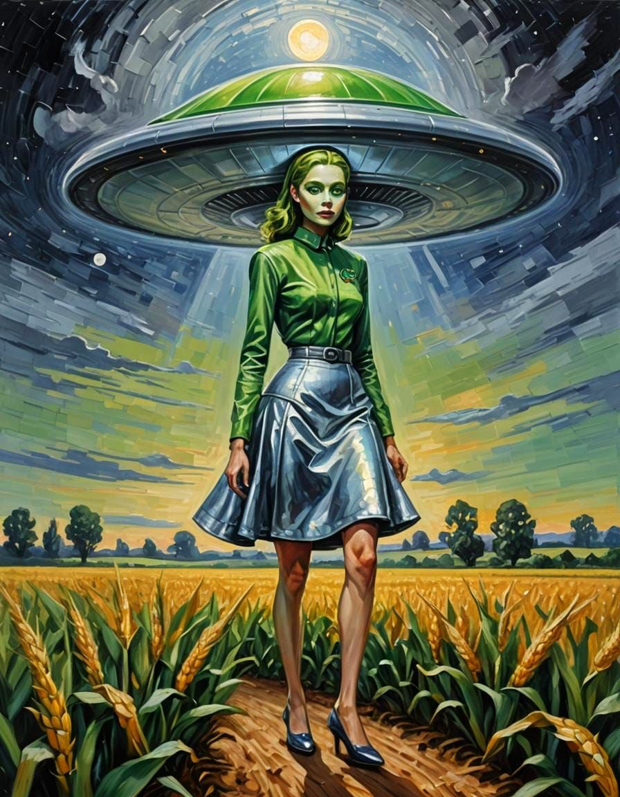 My Alien Bride! -- NeoImpressionism