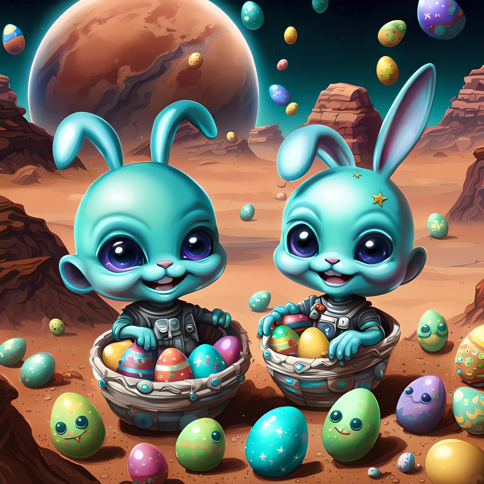 Martian Egg Hunt