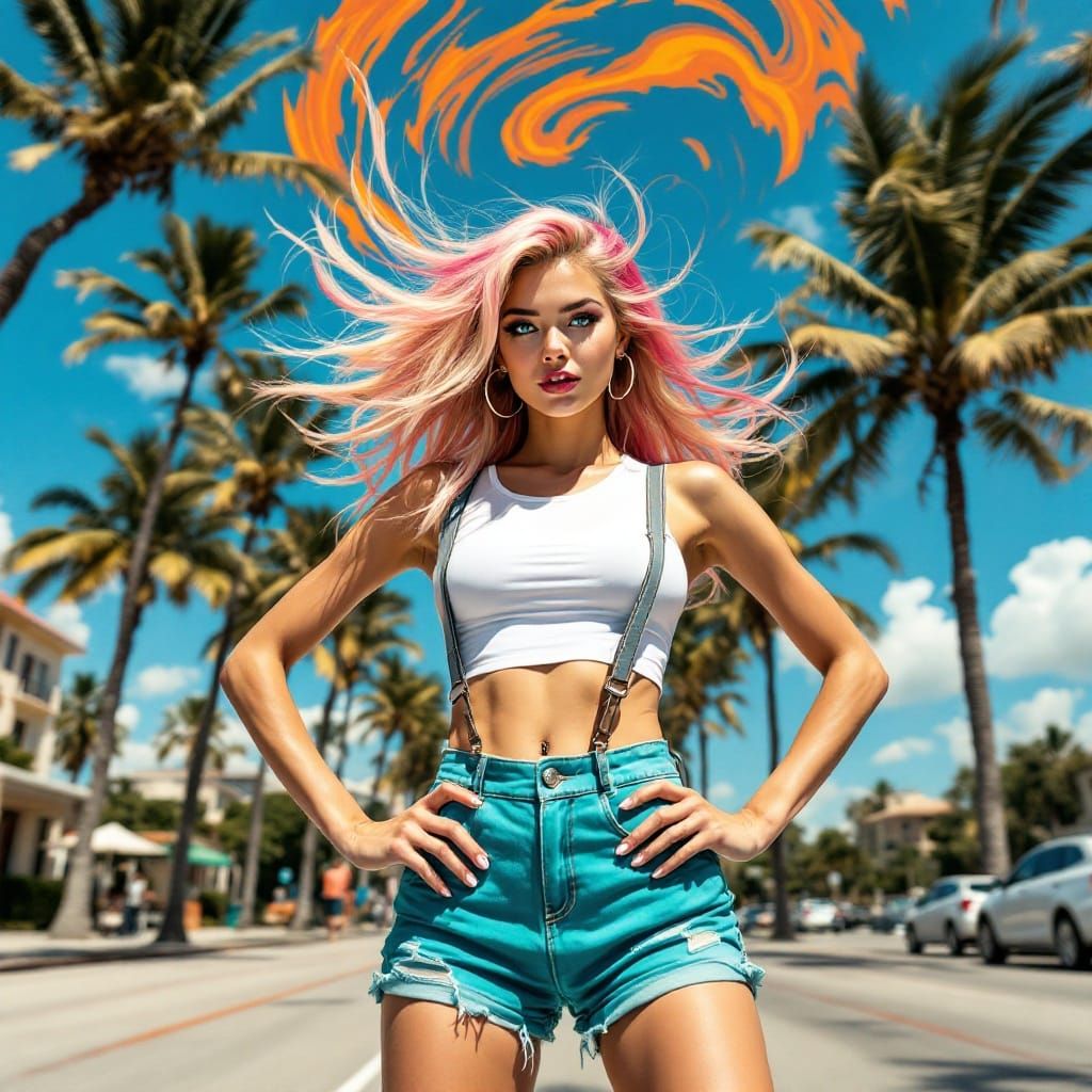 Distorted Reality in Expressionist Style